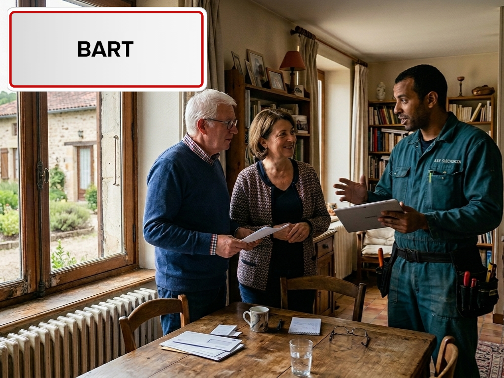 Installation de pompe à chaleur à Bart (25420) dans le Doubs
