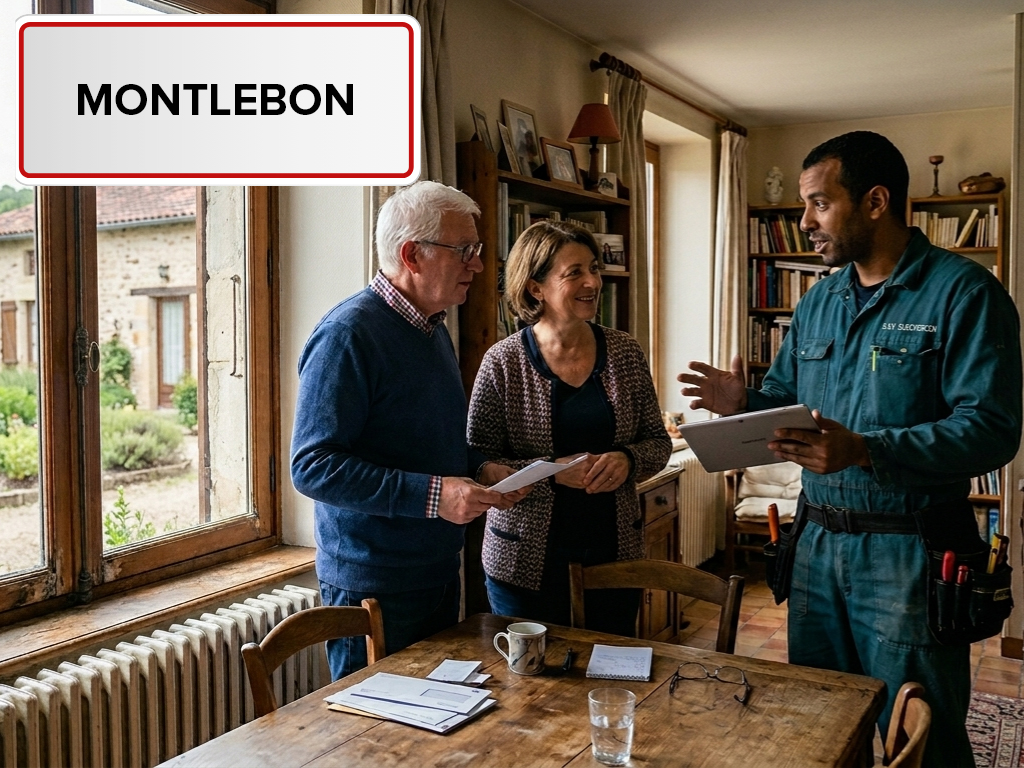 Installation de pompe à chaleur à Montlebon (25500) dans le Doubs